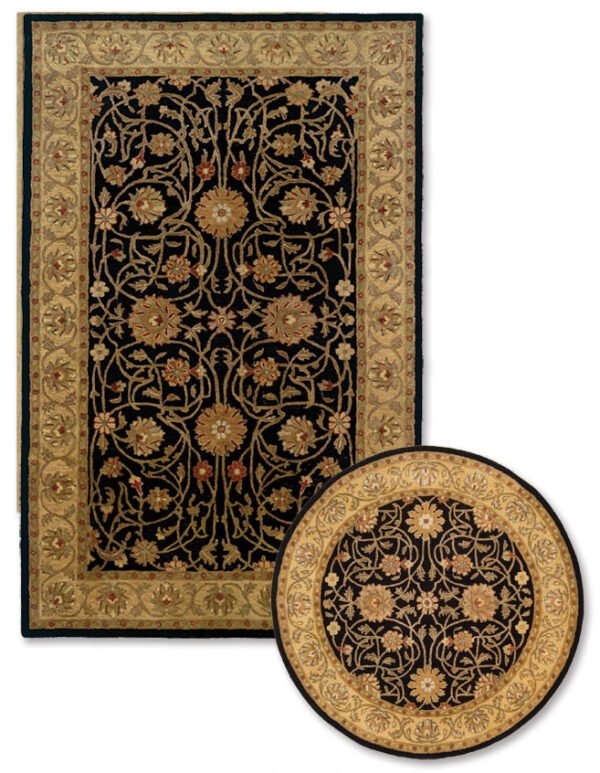 Hand Tufted - MB05-Black